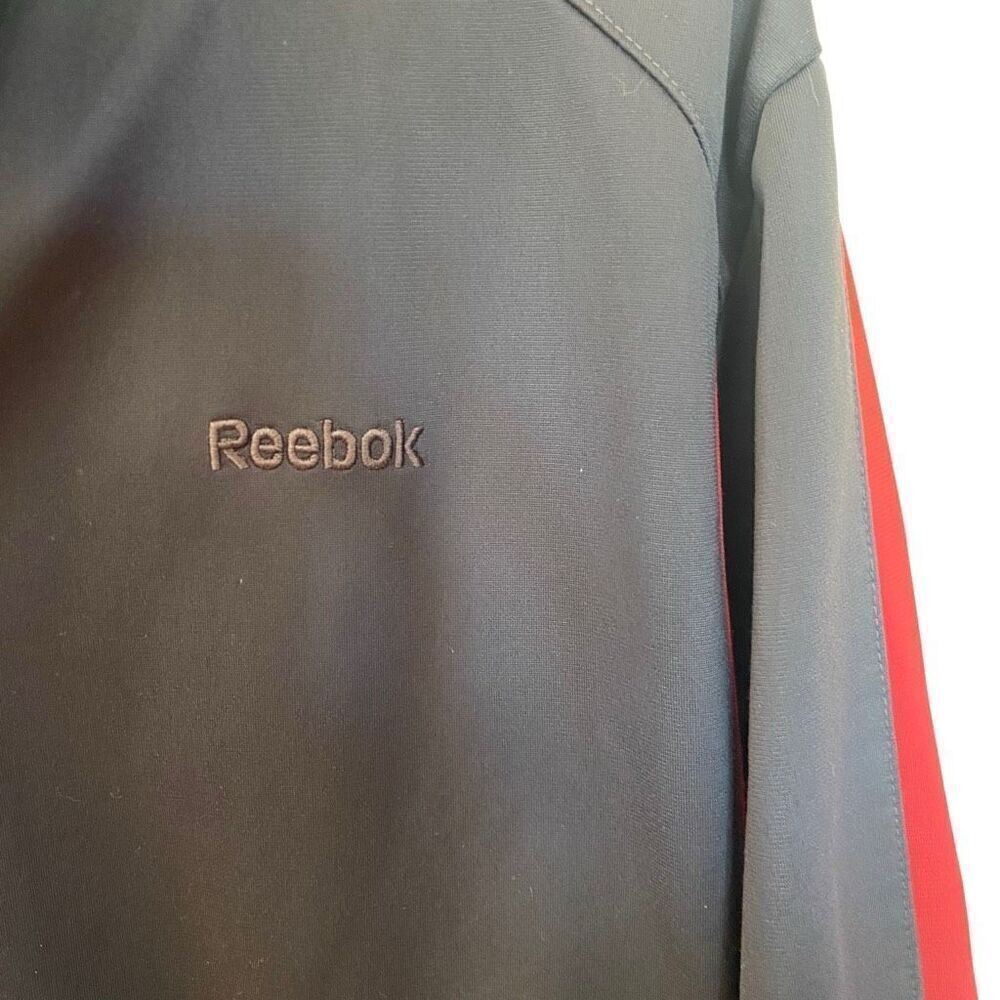 Reebok Ohio state full zip medium jacket gray red - Picture 6 of 8